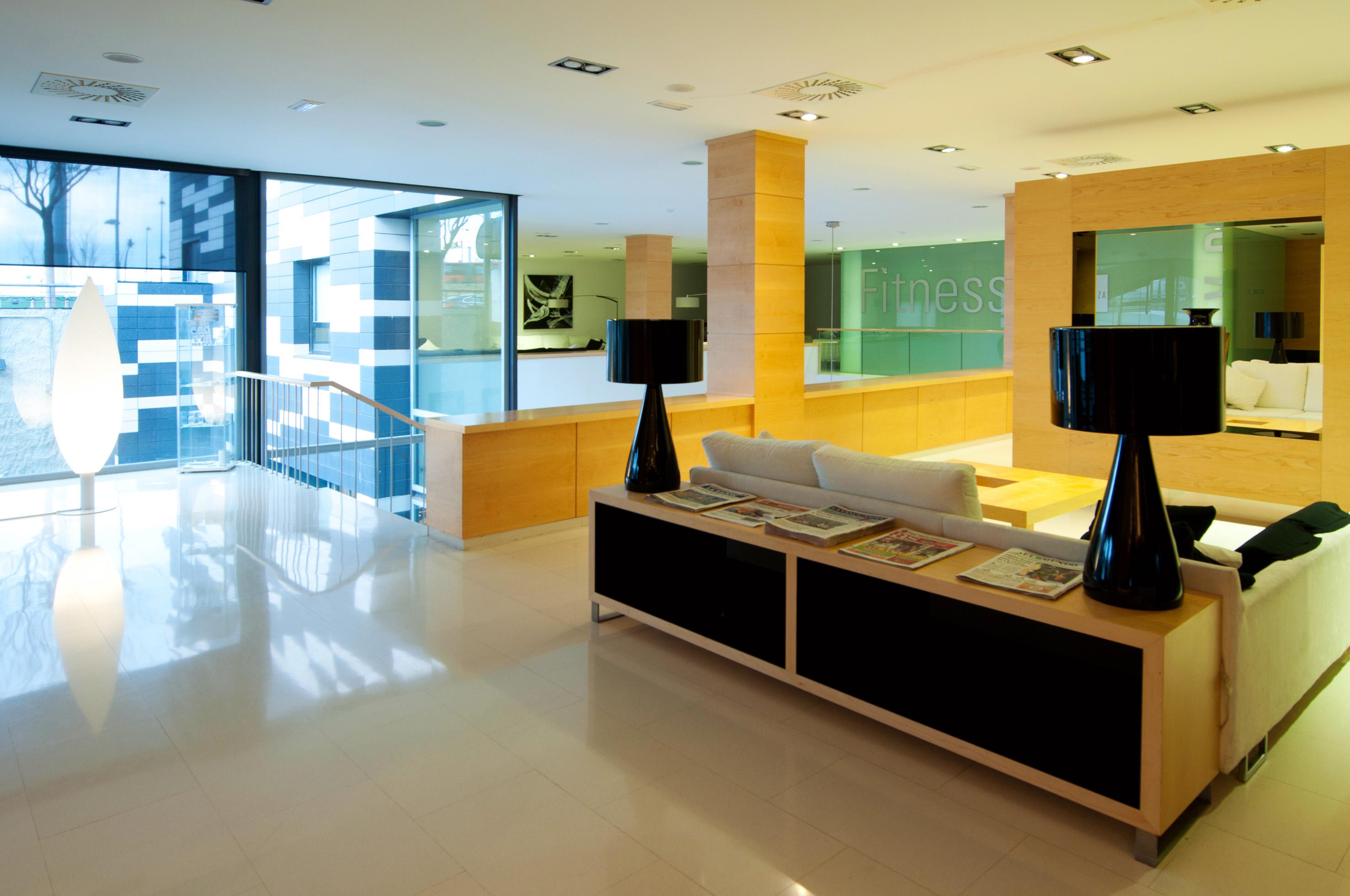 Hotel Zentral Ave Zaragoza Interiør bilde